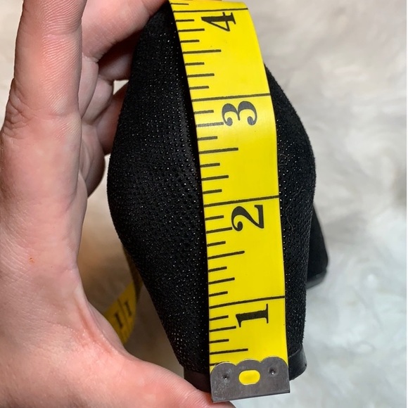 🦋 Stuart Weitzman gorgeous black wedges, size 6.5M - Picture 12 of 12